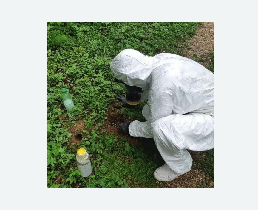 уничтожение кротов на участке Улица Горчакова метро Москвы